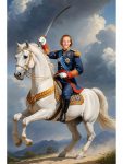 Portret Napoleon na koniu – Personalizowany portret