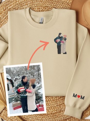 Bluza z haftem z Twojego zdjęcia