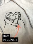 Bluza z haftem lineart z Twojego zdjecia