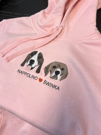 Bluza z haftem Twojego zwierzaka