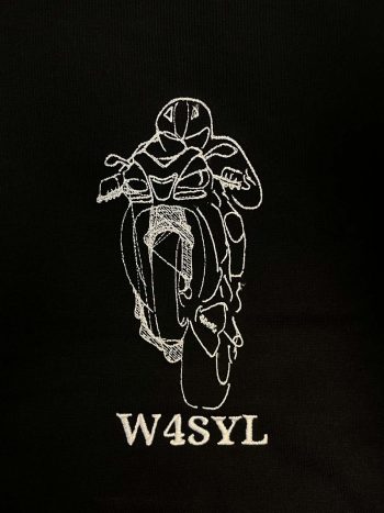 Bluza z haftem motoru z Twojego zdjęcia