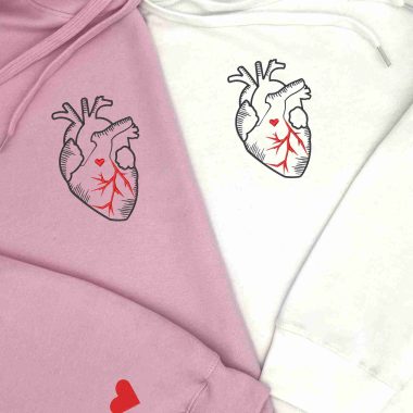 Bluzy dla par z haftem