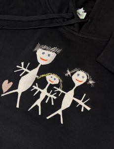 Bluza z Haftem z własnym napisem photo review