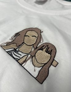 Personalizowana bluza z haftem dla par photo review