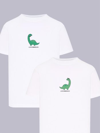 DinoLove – koszulki dla par z haftem