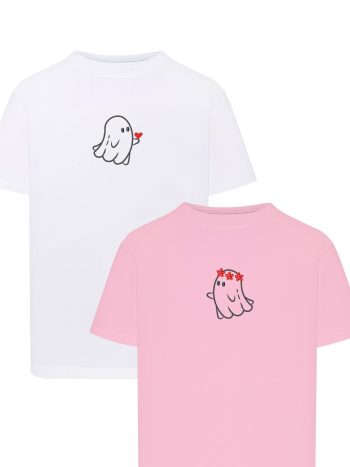 Duchy - Zestaw koszulek dla par z haftem